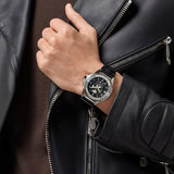 Philipp Plein The Skull Black Dial Black Silicone Strap Watch for Men - PWAAA0121