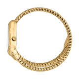 Just Cavalli Fiamma Silver Dial Gold Steel Strap Watch for Women - JC1L426M0025