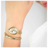 Just Cavalli Specchio Gold Dial Gold Steel Strap Watch for Women - JC1L322M0025