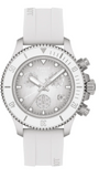 Tissot Seastar 1000 Chronograph Grey Dial White Rubber Strap Watch for Men - T120.217.17.011.00