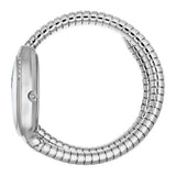Just Cavalli Glam Evo 4 Mother of Pearl Dial Silver Steel Strap Watch for Women - JC1L229M0015