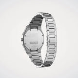 D1 Milano Ultra Thin Silver Dial Silver Steel Strap Watch for Women - D1-UTBL30