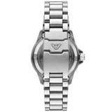Emporio Armani Sea Explorer Blue Dial Silver Steel Strap Watch for Men - AR60087