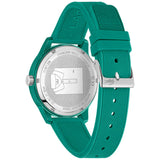 Lacoste 12.12 Cyan Green Dial Cyan Green Silicon Strap Watch for Men  - 2011192