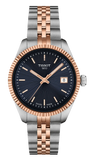 Tissot Ballade Quartz Blue Dial Two Tone Steel Strap Watch for Women - T156.210.22.041.00