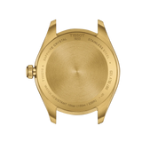 Tissot PR 100 Gold Dial Gold Steel Strap Watch for Women - T150.210.33.021.00