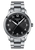 Tissot T-Sport Gent XL Black Dial Silver Steel Strap Watch for Men - T116.410.11.057.00
