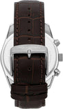 Maserati Attraction Limited Edition Chronograph Blue Dial Brown Leather Strap Watch for Men - R8851151003