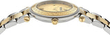 Versace Reve Analog Gold Dial Two Tone Steel Strap Watch for Women - VE8B00324