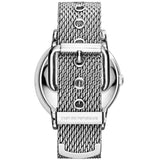 Emporio Armani Luigi White Dial Silver Mesh Strap Watch for Men - AR1812