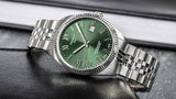 Tissot Ballade Powermatic 80 COSC Green Dial Silver Steel Strap Watch for Men - T156.408.11.093.00