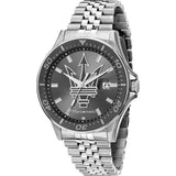 Maserati SFIDA Chronograph Grey Dial Silver Steel Strap Watch for Men - R8853140010