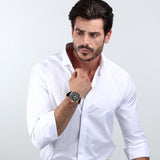 Maserati Epoca Limited Edition Chronograph Black Dial Black Leather Strap Watch for Men - R8871618015