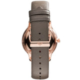 Emporio Armani Gianni Gray Dial Brown Leather Strap Watch for Men - AR1723