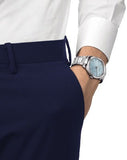 Tissot PR 100 Ice Blue Dial Silver Steel Strap Watch for Men - T150.410.11.351.00