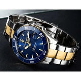 Maserati Competizione Diver Blue Dial Two Tone Steel Strap Watch for Men - R8873600010