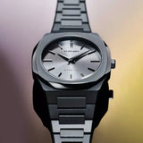 D1 Milano Ultra Thin Grey Dial Grey Steel Strap Watch for Women - D1-UTBL32