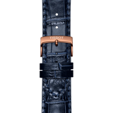 Tissot T-Sport Chrono XL Blue Dial Blue Leather Strap Watch for Men - T116.617.36.042.00