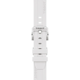 Tissot Seastar 1000 Chronograph Grey Dial White Rubber Strap Watch for Men - T120.217.17.011.00