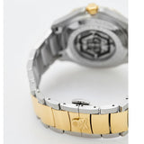 Philipp Plein High-Conic Automatic Gold Dial Silver & Gold Stainless Steel Strap Watch For Men - PWRAA0323
