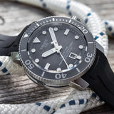 Tissot Seastar 2000 Professional Powermatic 80 Black Dial Black Rubber Strap Watch for Men - T120.607.17.441.00