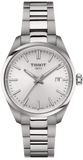 Tissot PR 100 Quartz Silver Dial Silver Steel Strap Watch for Women - T150.210.11.031.00