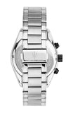 Maserati Traguardo Chronograph Black Dial Silver Steel Strap Watch for Men - R8873612061