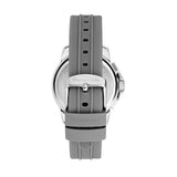Maserati Successo Chronograph Grey Dial Grey Rubber Strap Watch for Men - R8871621043