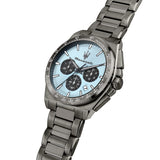Maserati Velocità Chronograph Blue Dial Black Steel Strap Watch for Men - R8873652004