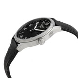 Tissot T-Sport Gent XL Black Dial Black Leather Strap Watch for Men - T116.410.16.057.00