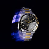 Maserati Velocità Chronograph Black Dial Two Tone Steel Strap Watch for Men - R8873652003