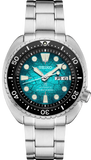Seiko US Special Edition Automatic Green Dial Silver Steel Strap Watch for Men - SRPH57