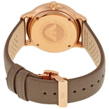 Emporio Armani Gianni Gray Dial Brown Leather Strap Watch for Men - AR1723