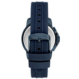 Maserati Successo Chronograph Blue Dial Blue Rubber Strap Watch for Men - R8871621044