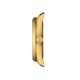 Tissot PR 100 Gold Dial Gold Steel Strap Watch for Women - T150.210.33.021.00