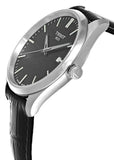 Tissot PR 100 Black Dial Black Leather Strap Watch for Men - T150.410.16.051.00