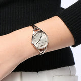 Emporio Armani Aurora Rose Gold Dial Rose Gold Steel Strap Watch for Women - AR11055