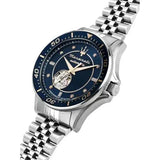 Maserati SFIDA Special Edition Automatic Blue Dial Silver Steel Strap Watch for Men - R8823140013