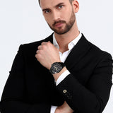 Maserati Traguardo Limited Edition Chronograph Black Dial Black Steel Strap Watch for Men - R8873612051