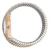 Just Cavalli Glam Evo 4 White Dial Two Tone Steel Strap Watch for Women - JC1L209M0075