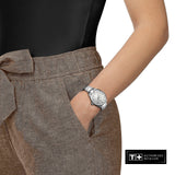 Tissot PR 100 Quartz Silver Dial Silver Steel Strap Watch for Women - T150.210.11.031.00