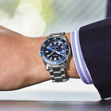 Seiko Prospex 1965 Heritage Diver’s Automatic Blue Dial Silver Steel Strap Watch for Men - SPB451J1