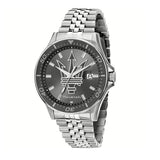 Maserati SFIDA Chronograph Grey Dial Silver Steel Strap Watch for Men - R8853140010