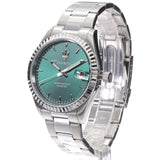 Maserati Competizione Green Dial Silver Steel Strap Watch for Men - R8853100043