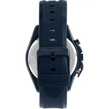 Maserati Traguardo Blue Edition Chronograph Blue Dial Blue Silicon Strap Watch for Men - R8871612042