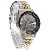 Maserati SFIDA Black Dial Two Tone Steel Strap Watch for Men - R8853140009
