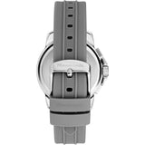 Maserati Successo Chronograph Grey Dial Grey Rubber Strap Watch for Men - R8871621043