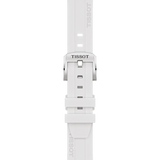 Tissot Seastar 1000 Chronograph Grey Dial White Rubber Strap Watch for Men - T120.217.17.011.00