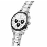 Maserati Attrazione Chronograph White Dial Silver Steel Strap Watch for Men - R8853151004