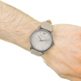 Emporio Armani Luigi Beige Dial Beige Leather Strap Watch for Men - AR11116